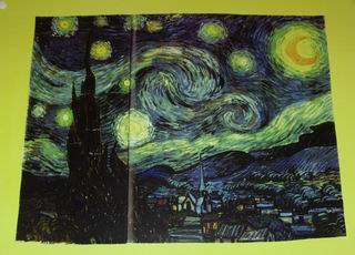 Quadro di Van Gogh La notte stellata