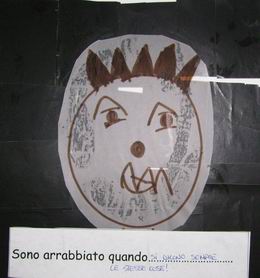 Viso arrabbiato